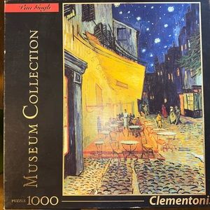 Van Gogh nighttime cafe puzzle 1000 pieces